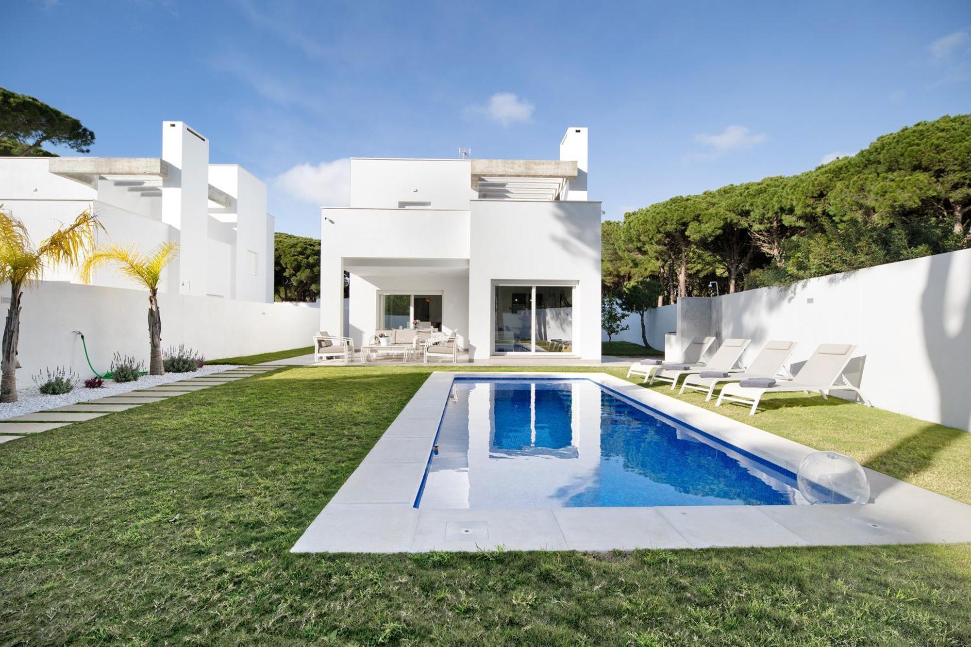 Villa Moderna En Chiclana Чиклана де ла Фронтера Екстериор снимка